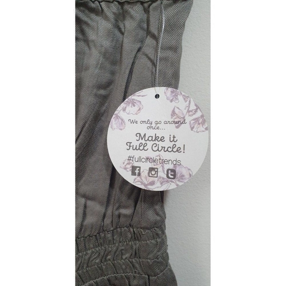 Jolie & Joy Women Khaki/ 100% Rayon/ Romper Size 1X - Picture 6 of 11